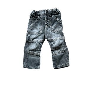 Wrangler Gray Kids Cargo Pants size 12 Months